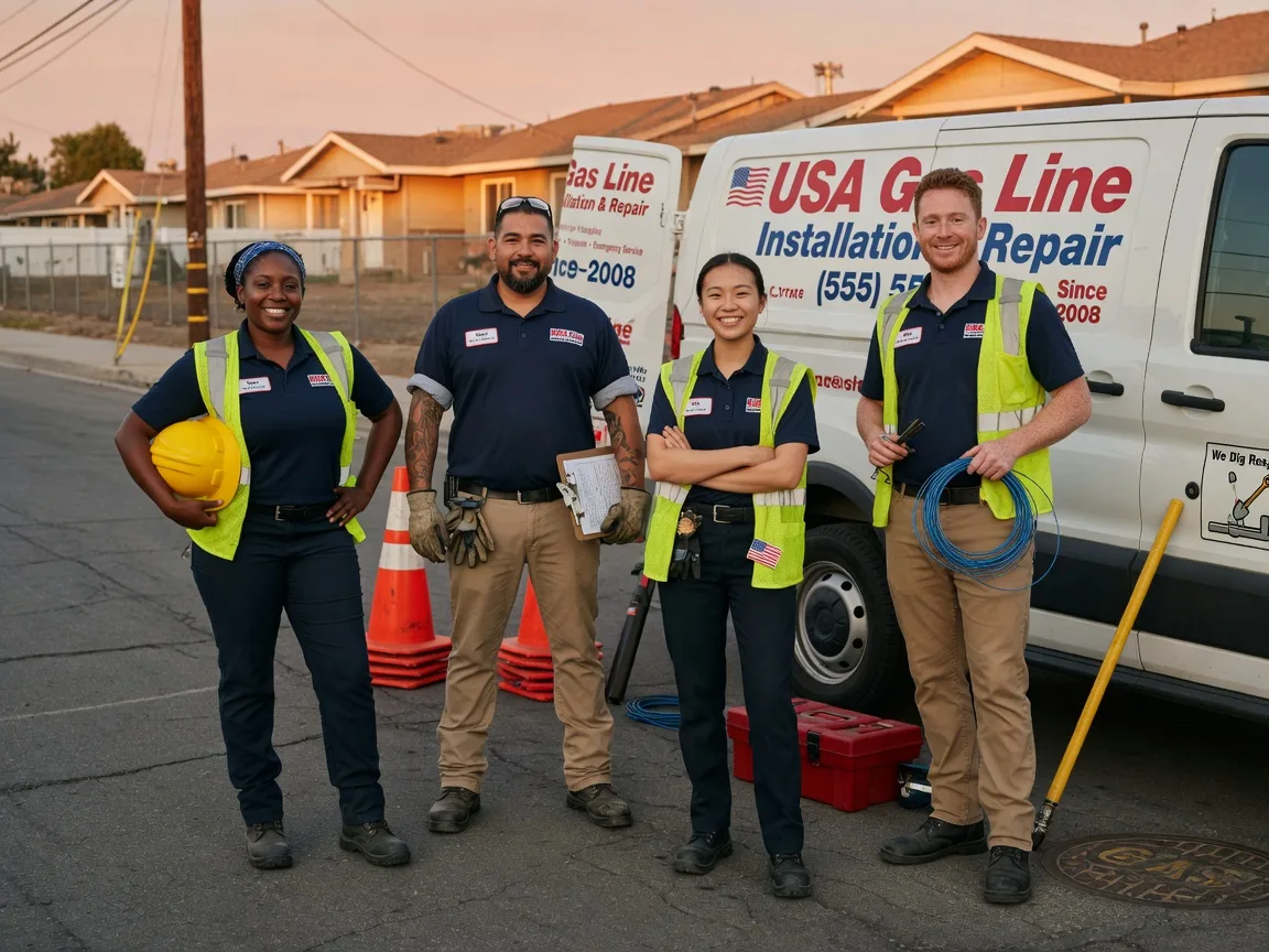Gas Line Installation company in Fairfax, CA
